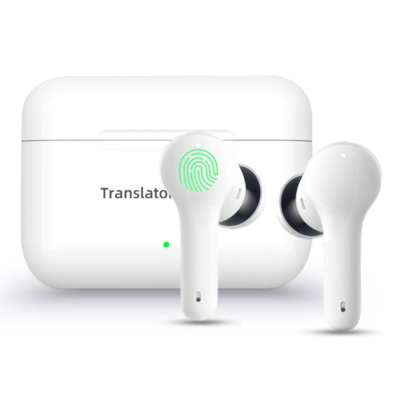 Wooask M6 Translator Earbuds,Real Time Voice Translator Head