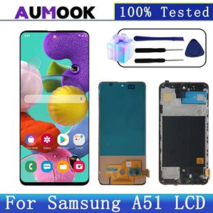 Super AMOLED Display For Samsung A51 LCD Touch Screen Digiti