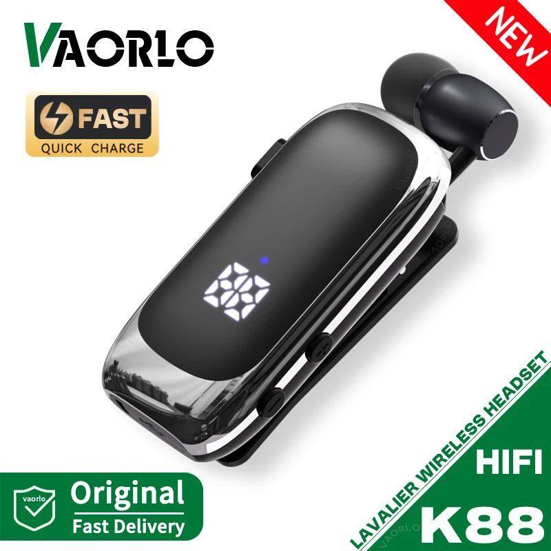 K88 Lavalier Business Bluetooth 5.4 Headphone Talk/Music Tim