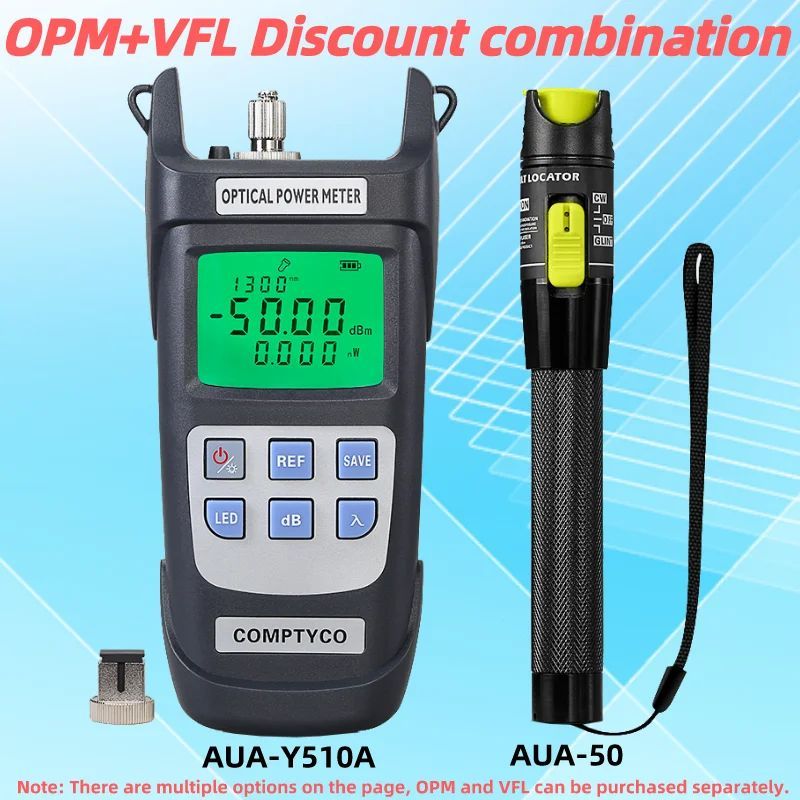 AUA-Y510A Optical Power Meter(OPM -50 ~+26dBm)&Visual Fault