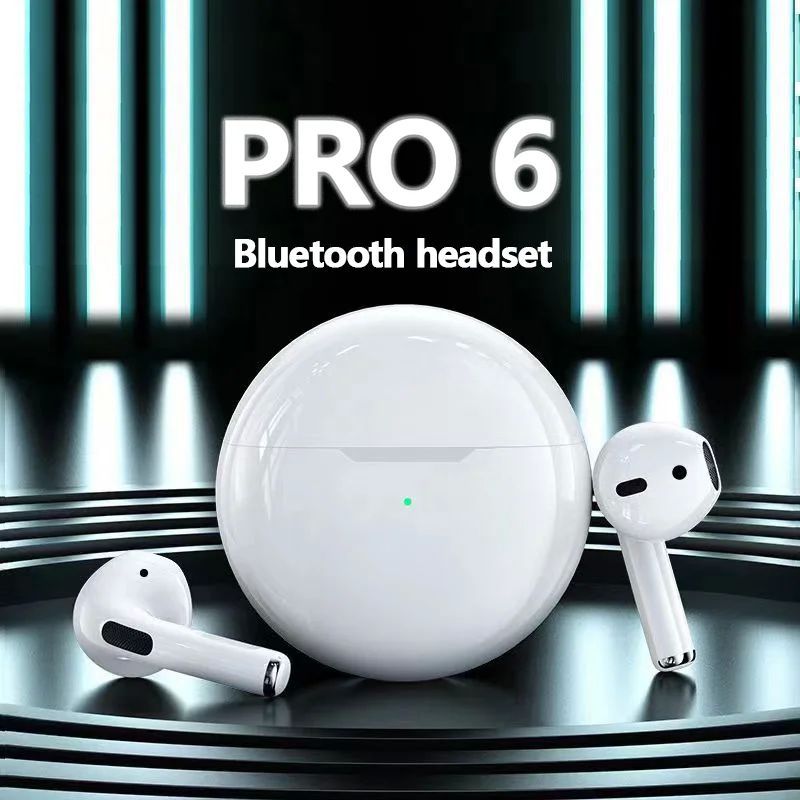 PRO 6 Wireless Bluetooth Headset 5.3 Bluetooth Protocol Earp