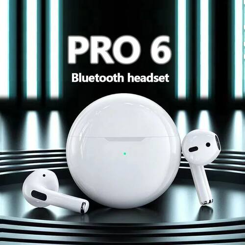 PRO 6 Wireless Bluetooth Headset 5.3 Bluetooth Protocol Earp