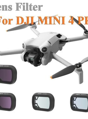 Lens Filter Set For DJI MINI 4 PRO Aluminum Frame Camera Pro