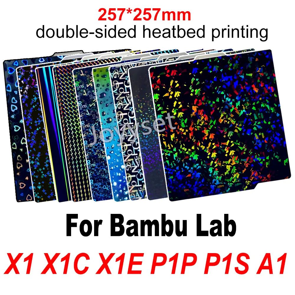 X1C P1P P1S A1 X1 Build Plate for Bambu Lab Plate Smooth PEI