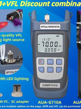 FTTH Fiber Optic Cable Tester Tool Kit (Optional) Optical Po