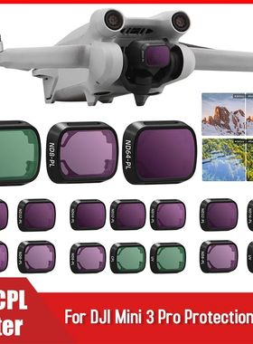 UV CPL Filter For DJI Mini 3 Pro Protection Glass ND16/32/64