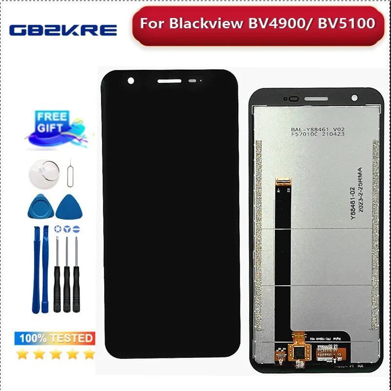 New Original For Blackview BV4900 bv4900Pro BV5100 Pro LCD&T