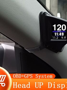 HUD OBD2+GPS On-board Computer Head up Display Car tachomete