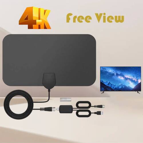 Indoor Digital Antenna VHF UHF For TV HDTV TDT TNT Internal