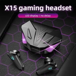TWS Wireless Bluetooth 5.3 Headset LED Display Gamer Earbuds