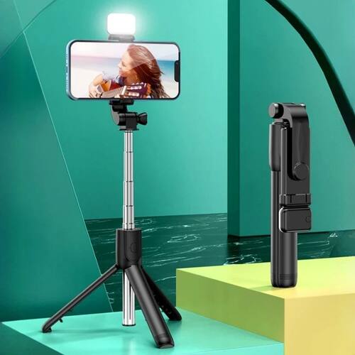 FGCLSY Monopod Remote Shutter Fill Light iPhone Samsung Xiao