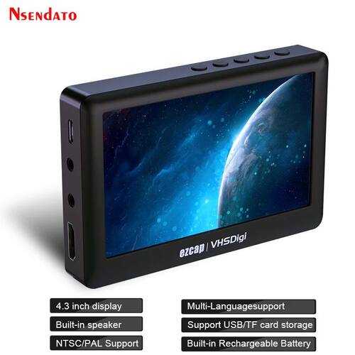Ezcap180 4.3 Inch AV Video Recorder Analog to Digital Conver