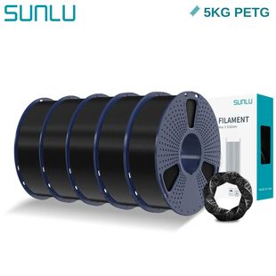 SUNLU 5KG PETG 3D Filament 1.75mm Neatly Wound High Toughnes