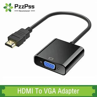 HDMI To VGA Adapter Cable 1080P HDMI-compatible Male To VGA