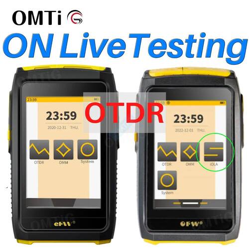 OMTiG Mini OTDR Active Fiber Live Test 1550nm 20dB OFW Optic