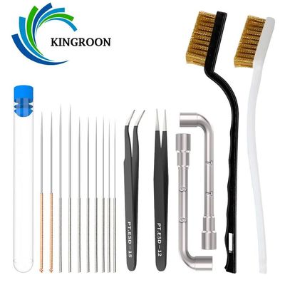 KINGROON 3D Printer Cleaner Tool Copper Wire Brush Toothbrus