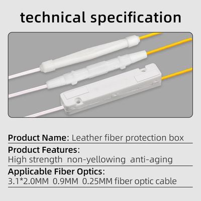 Optical fiber protection box leather wire optical cable, hea
