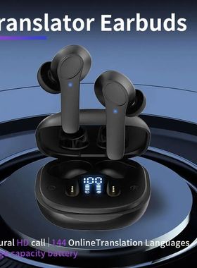 144 Languages Smart Translate Earbuds Real Time Voice Transl