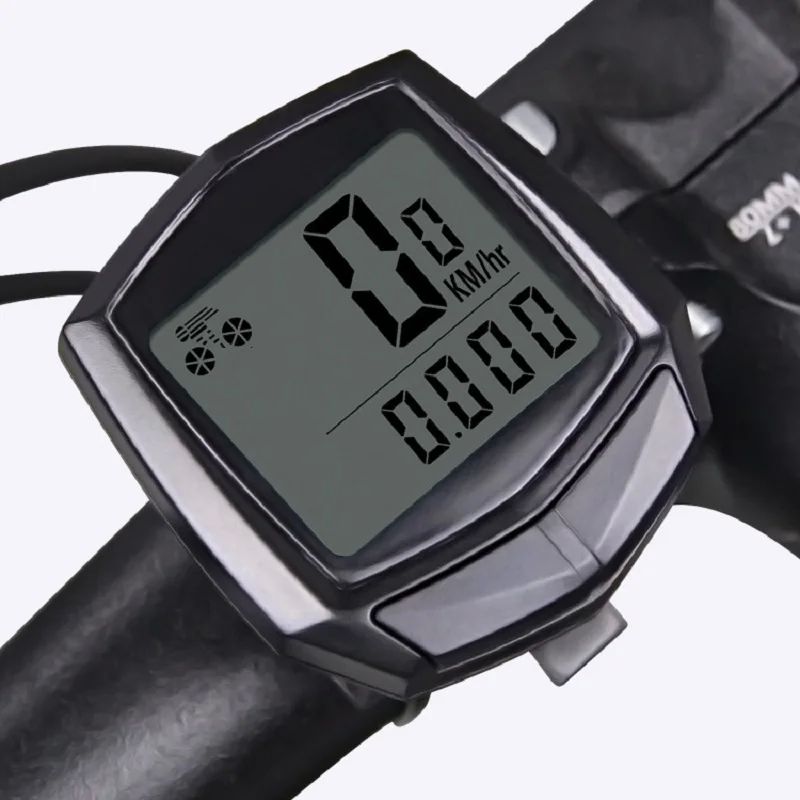 1PCS Waterproof Wired Digital Bike Ride Speedometer Odometer