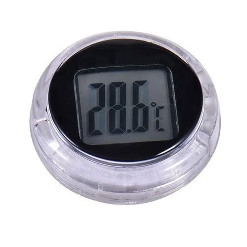 Durable Digital Thermometer Clock Motorcycle Meter Waterproo