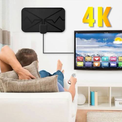 European HD Indoor DVB-T Digital Antenna 4K Free TV Antenna