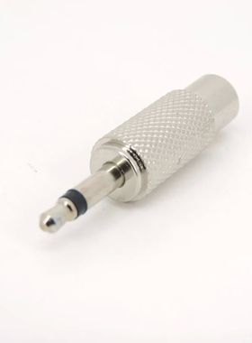 1pcs Metal 3.5mm Jack Converter 3.5 Male Mono Plug to RCA Fe