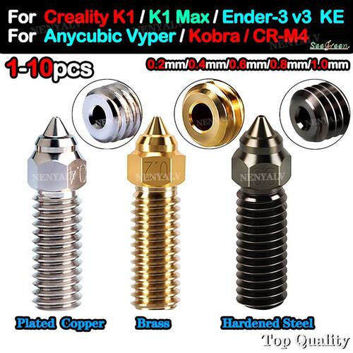 Nozzles For Creality Ender 3 V3 KE K1 / K1 MAX CR-M4 Nozzle