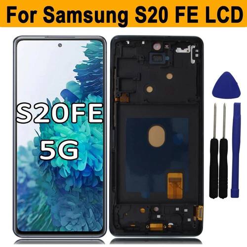 AMOLED For Samsung Galaxy S20FE LCD Display Replacement for