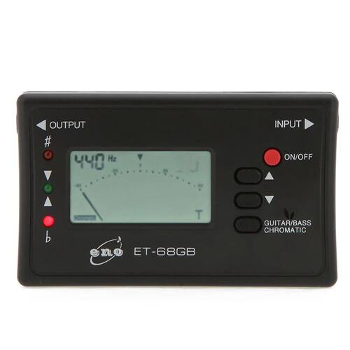 ET-68GB LED Digital Tuner Bass Guitar Ukulele Violin Oud Bas