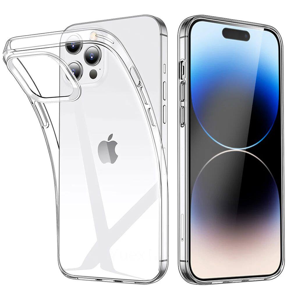 Transparent Phone Case For iPhone 16 11 12 13 14 15 Pro Max