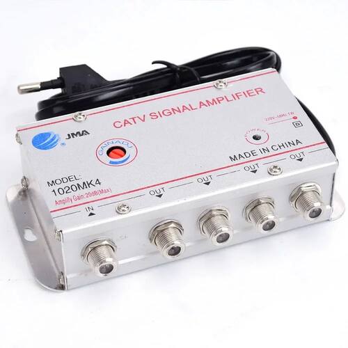 Cable TV Splitter Amplifier 20dB Digital TV Antenna Signal B