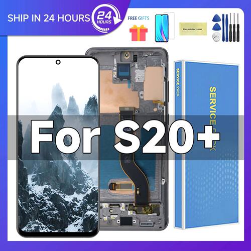 6.7'' For AMOLED For Samsung S20 Plus Lcd Display Digital To