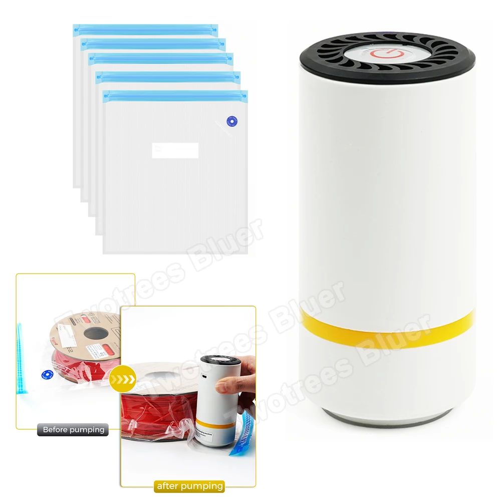 USB Rechargeable Electric Air Pump Vacuum Automatic Compress