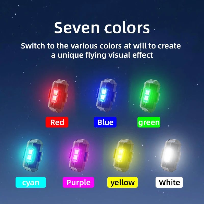 Mini Drone Strobe Light for DJI NEO/Mini 4 Pro/Mini 2/4K/Mav