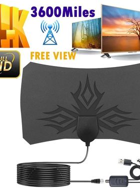 4K Digital TV Antenna Booster Hign Gain High Definition Aeri