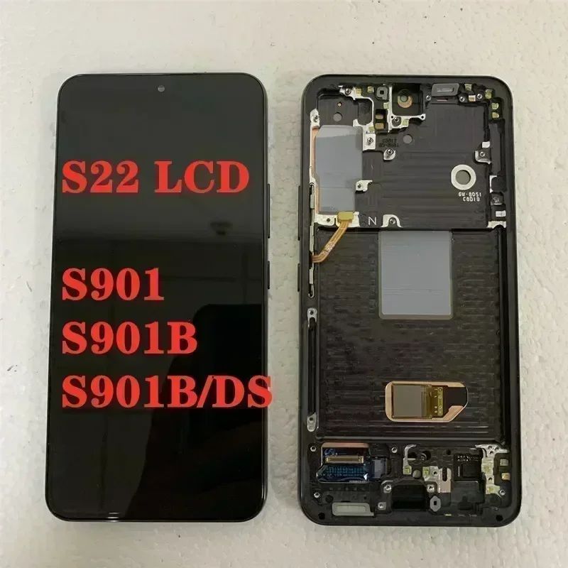120HZ Super AMOLED S22 LCD For Samsung S22 5G S901 S901B S90