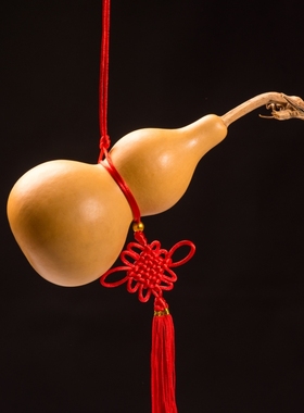 文玩风木水大小葫芦挂件饰礼品门开口镇客厅宅带龙头天然胡芦摆件