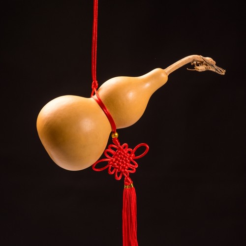 文玩中国风结水木大小葫芦