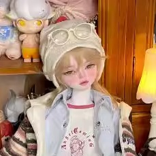 bjd娃娃bjd正版娃娃4分 Serin Rico半眠人鱼 bjd素体sd娃娃bjd