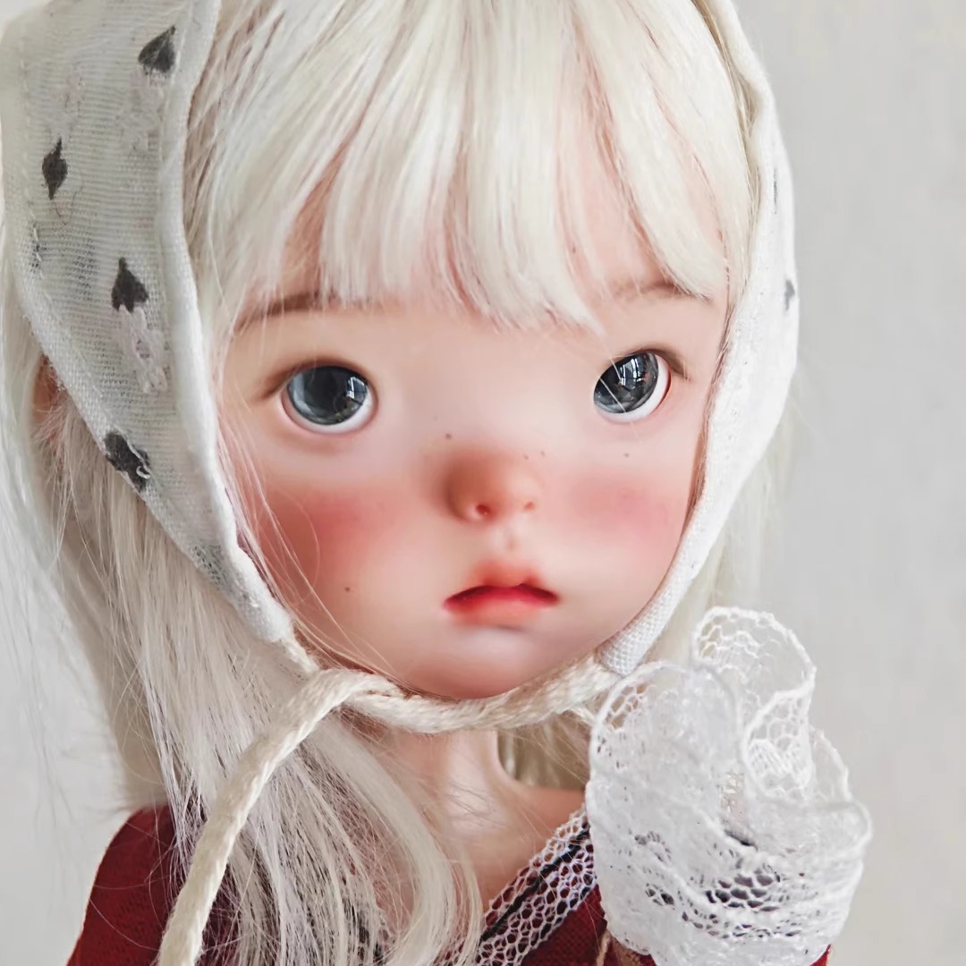 bjd娃娃bjd正版娃娃小6分蓝豆豆六分bjd素体sd娃娃bjd人偶娃娃