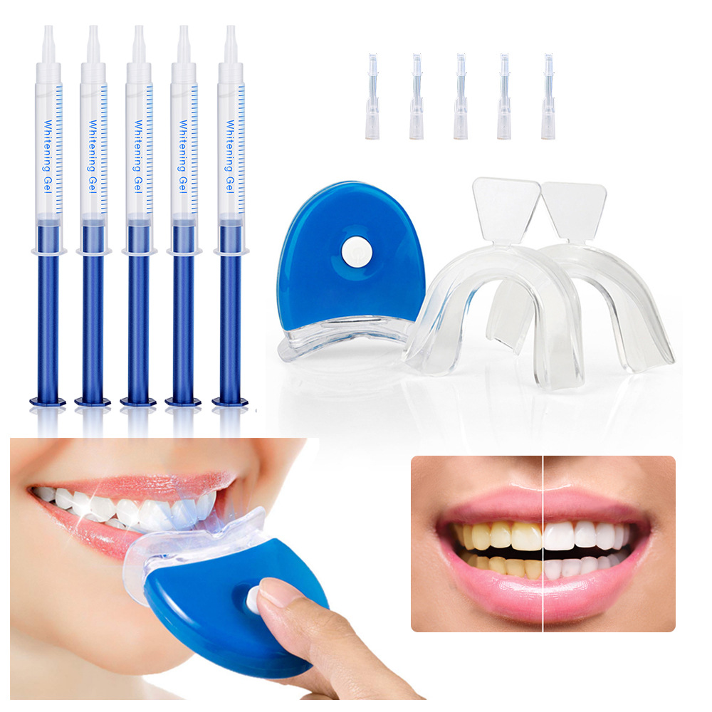 Teeth Whitening Kit LED Light Tooth Whitener美牙凝胶美牙仪 洗护清洁剂/卫生巾/纸/香薰 假牙及牙套清洁片/剂/粉 原图主图