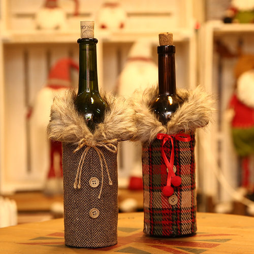 Christmas Santa Wine Bottle Bag Cover Xmas Festival 圣诞酒瓶