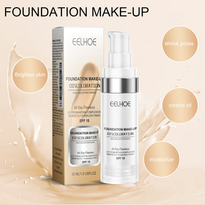 TLM Flawless Foundation Makeup Base Face Liquid 遮瑕粉底液