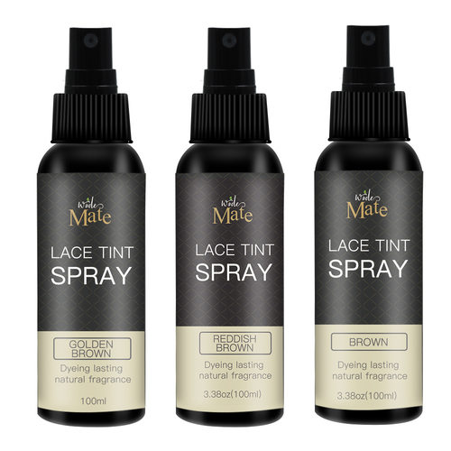 Lace Tint Spray for Lace Wigs and Dark Brown Middle假发喷雾