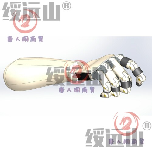 人形机械手掌手臂3D图纸数模三维建模Solidworks设计附STP模型