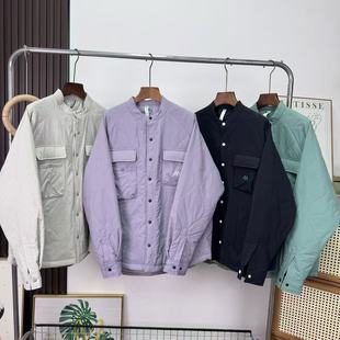 大厂订单！情侣款户外轻量立领葫芦格夹棉内胆开衫外套棉服