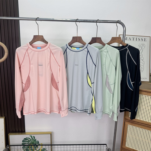 山系机能长袖速干T恤高弹防晒