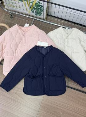 童装男童女童空气棉服便携式外套休闲百搭可机洗2025新款478125