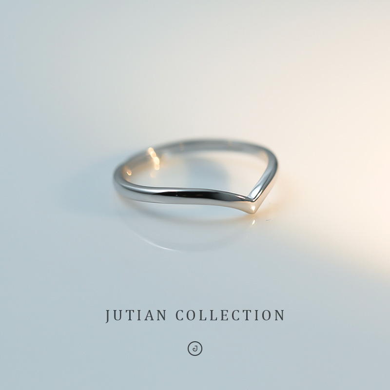 简约纯银ins尾戒叠戴可调节