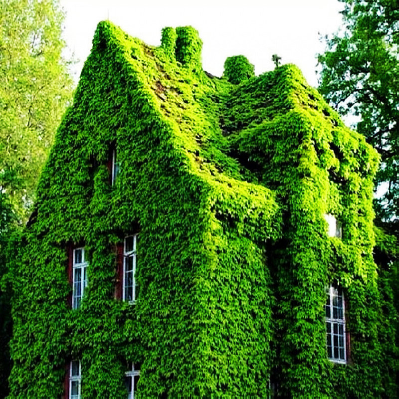 爬山虎爬藤植物四季苗三叶五叶盆